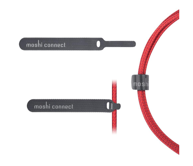 Moshi Kabel USB-Lightning MFI MOSHI 1.2m czerwony # - 1443069 - zdjęcie 3